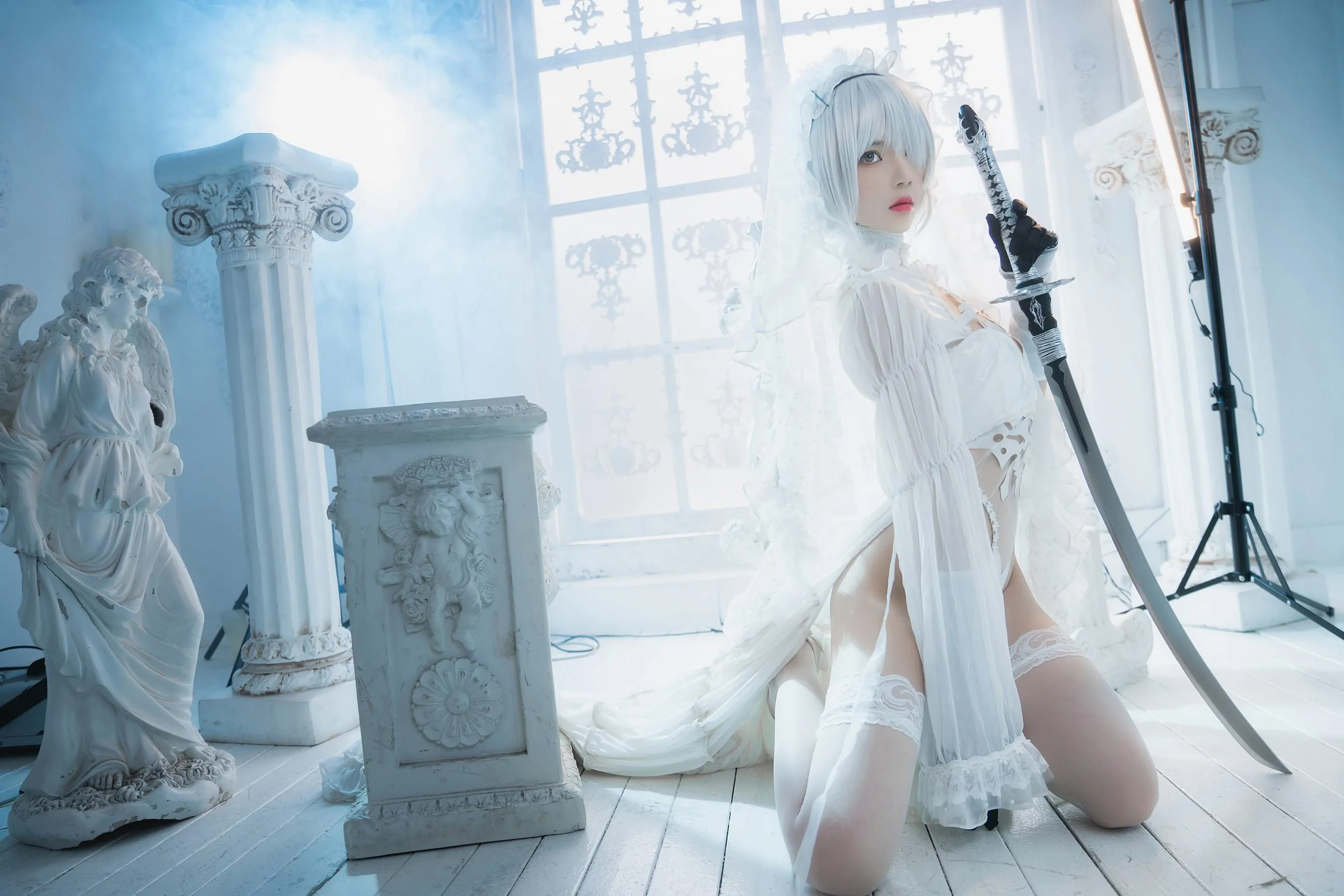 桜桃喵 – NO.160 2b花嫁 [69P]插图2